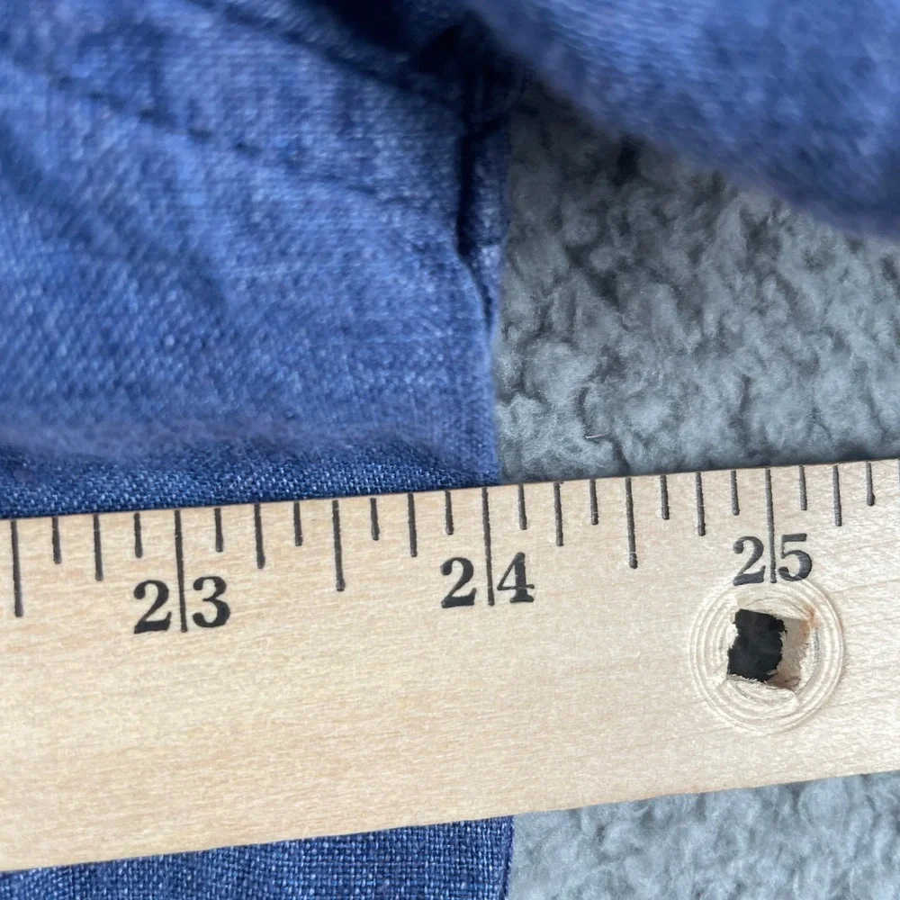 Banana Republic Shirt Mens XL Blue White Plaid‎ Long Sleeve Button Down Casual